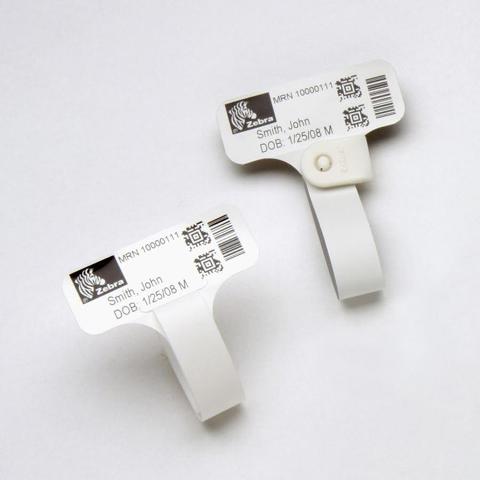 Zebra Patientenarmband Soft Infant Z-Band Direkt für Säuglinge