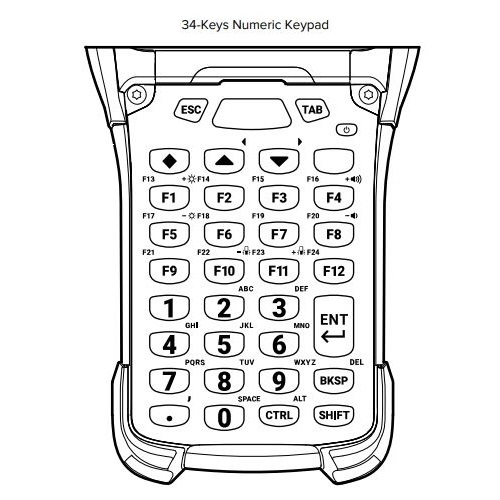 Zebra MC9450-G Mobilterminal