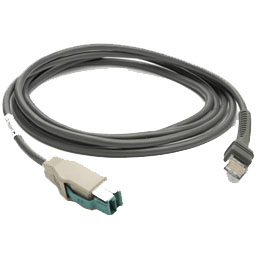 Zebra USB Kabel CBA-U03-S07ZAR Gerade USB-A Power Plus Connector 2,1 m
