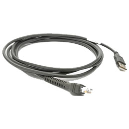 Zebra USB Kabel CBA-U01-S07ZAR Gerade, USB-A 2,1 m