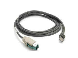 Zebra USB Kabel CBA-U23-S07ZBR Gerade, USB-A 2,1 m