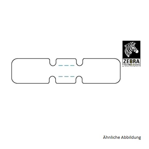 Zebra Schmuck-Etiketten 56 mm x 13 mm