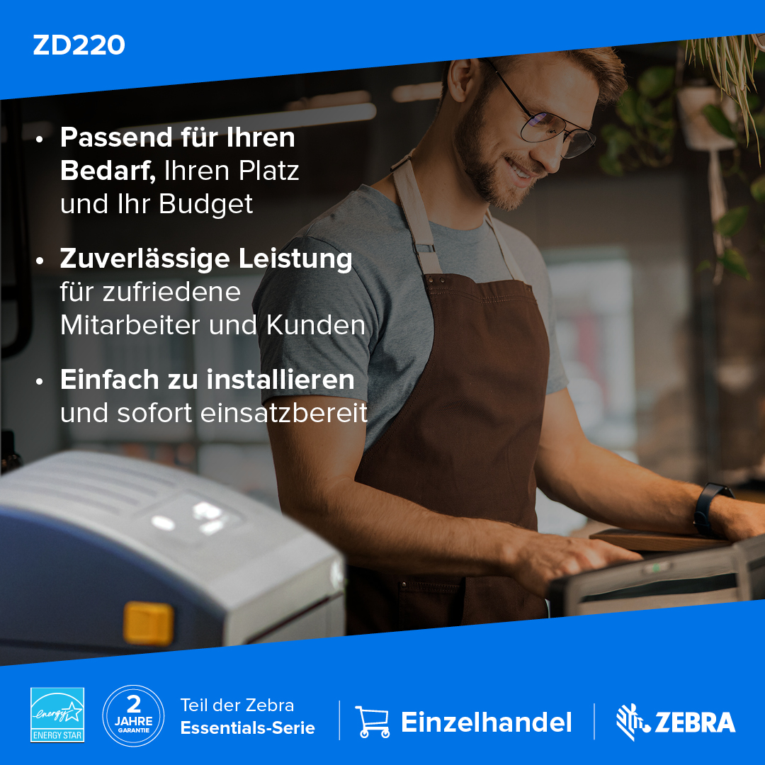 Zebra ZD220t Etikettendrucker