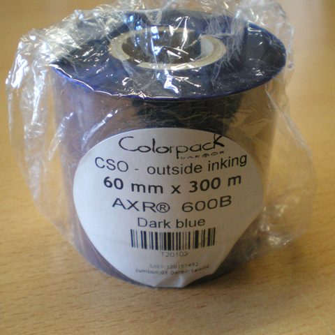 Armor Farbband 60 mm x 300 m (blau)