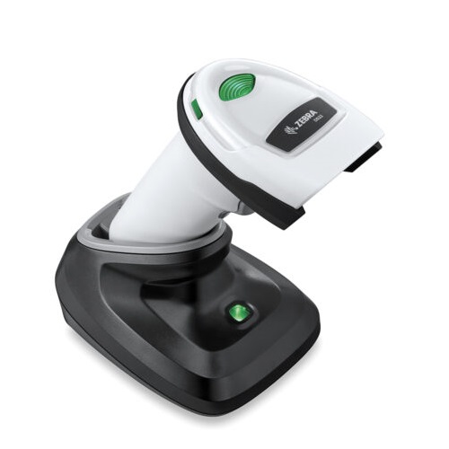 Zebra DS2278 2D Barcode-Scanner, Weiß, USB-Kit, Cradle