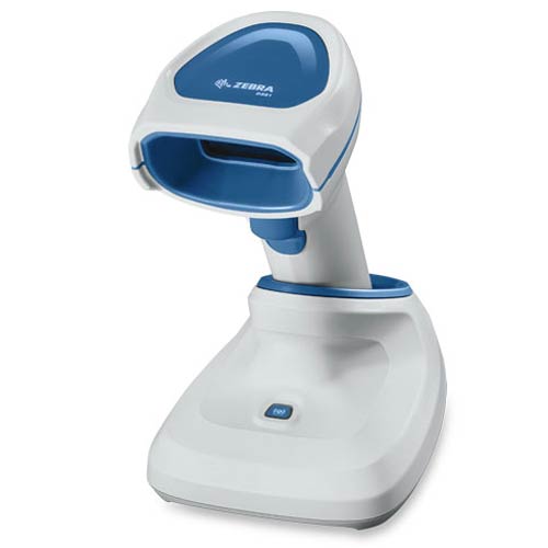 Zebra DS8178-HC 2D Barcode-Scanner, SR, Weiß-Blau, USB-Kit, Präs.-Cradle