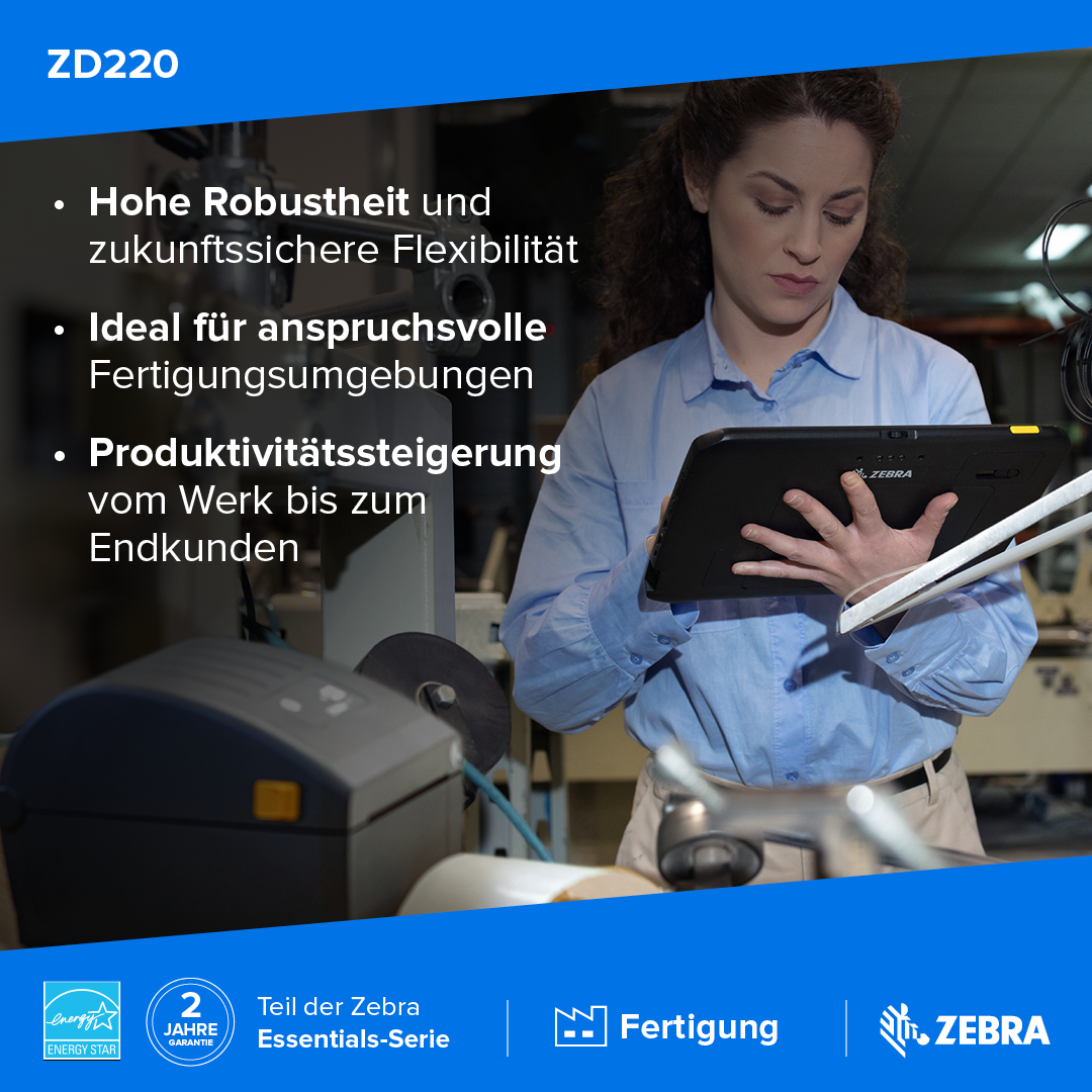 Zebra ZD220t Etikettendrucker