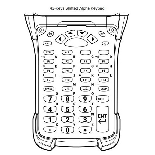 MC9400-G, 2D SR, 43 T