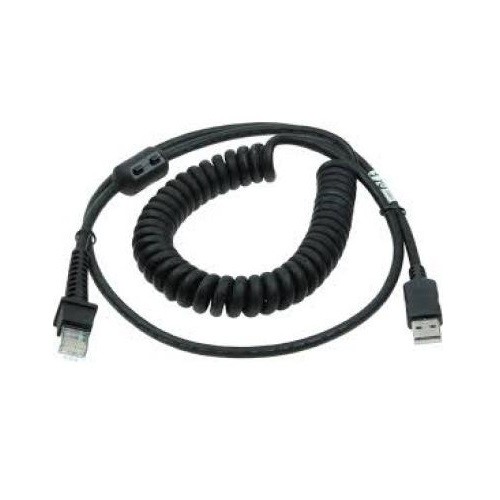 Datalogic USB-Spiralabel (Type A, TPUW, schwarz)